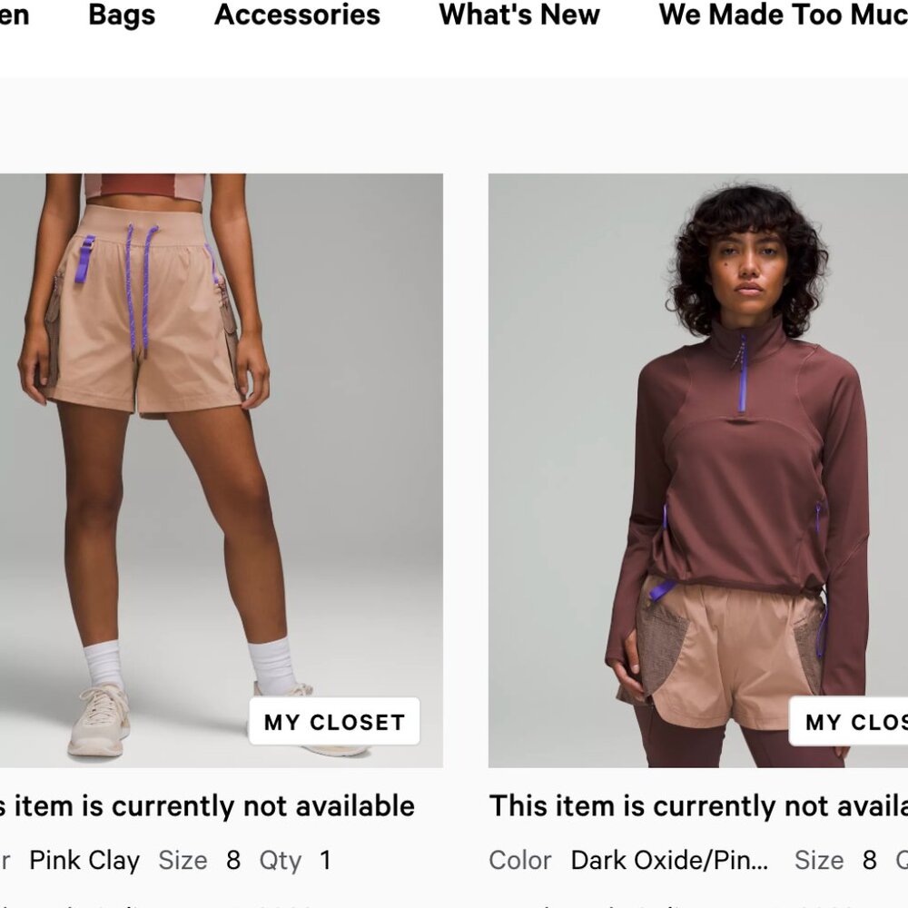 Lululemon Hiking Set
